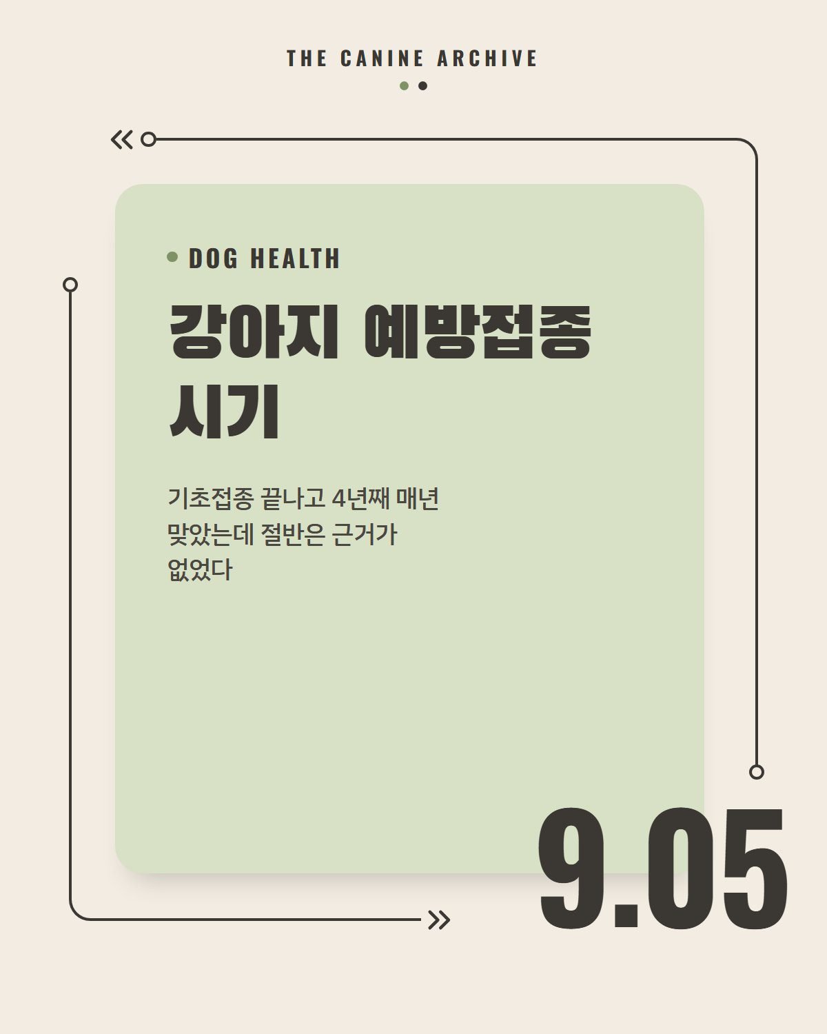 강아지 예방접종 시기, 기초접종 끝나고 4년째 매년 맞았는데 절반은 근거가 없었다
